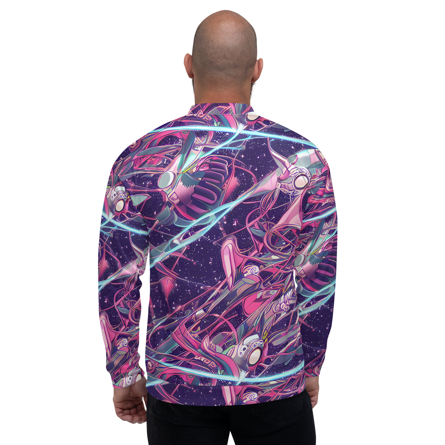 Bomber Jacket - Neo-Tokyo Twirl