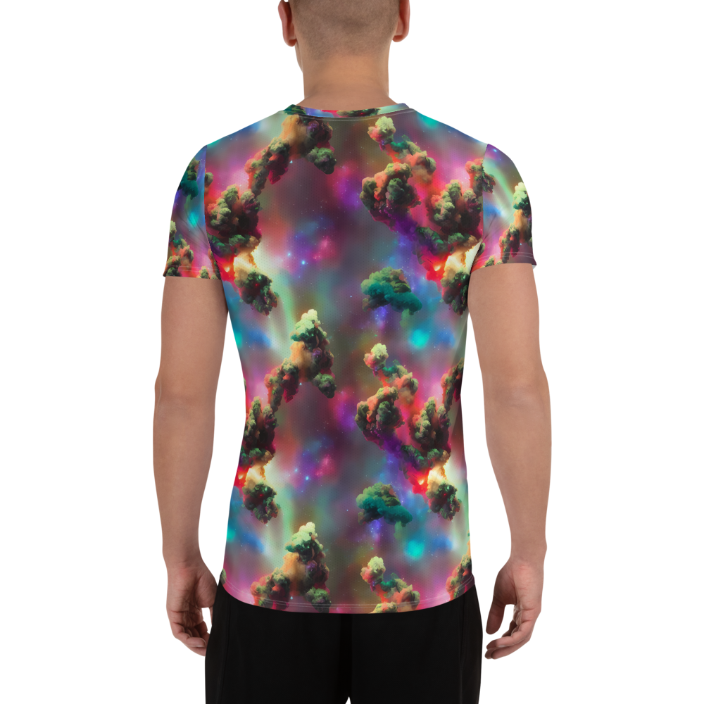 Men's Athletic T-Shirt - Nebula Dreams