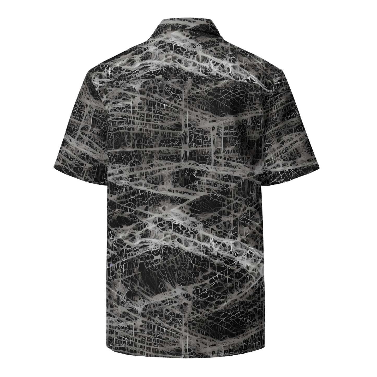 Button Shirt - Monochrome Mesh