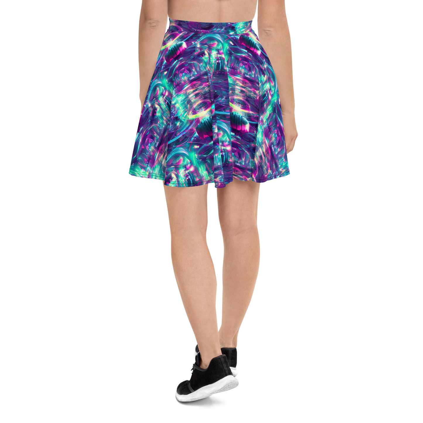 Skater Skirt - Synthwave Surge