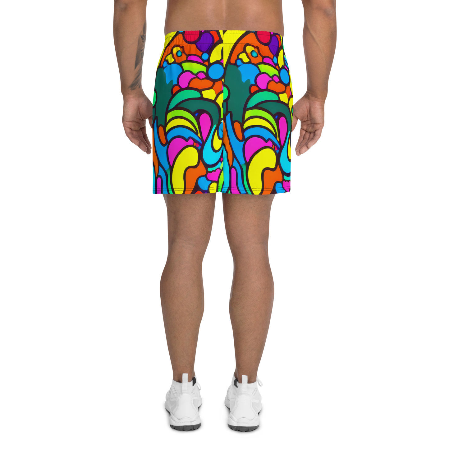 Men's Athletic Shorts - Chromadoodle Junction