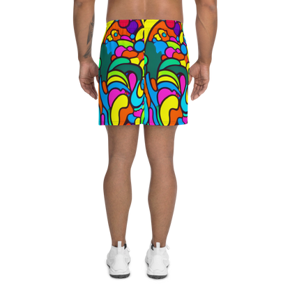 Men's Athletic Shorts - Chromadoodle Junction