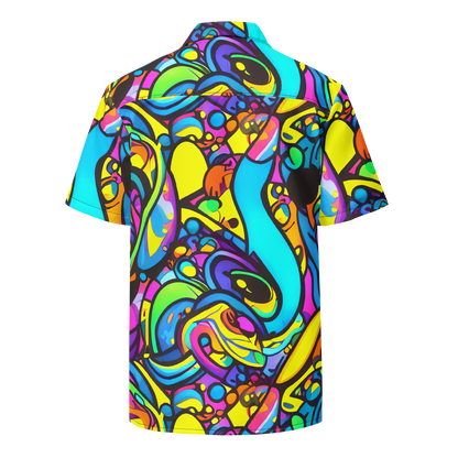 Button Shirt - Kaleidoscopic Flow