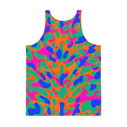 Men's Tank Top - Fluorescent Camouflage