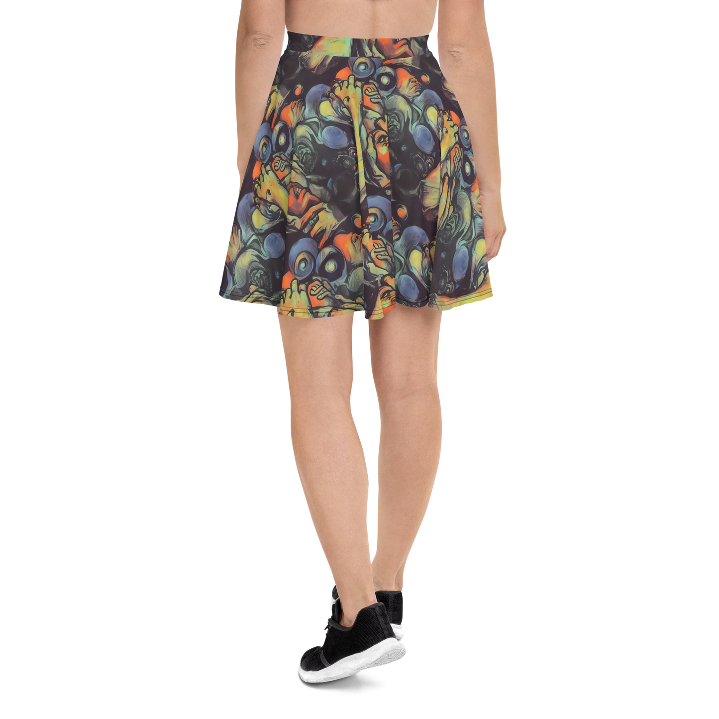 Skater Skirt - Cosmic Scream