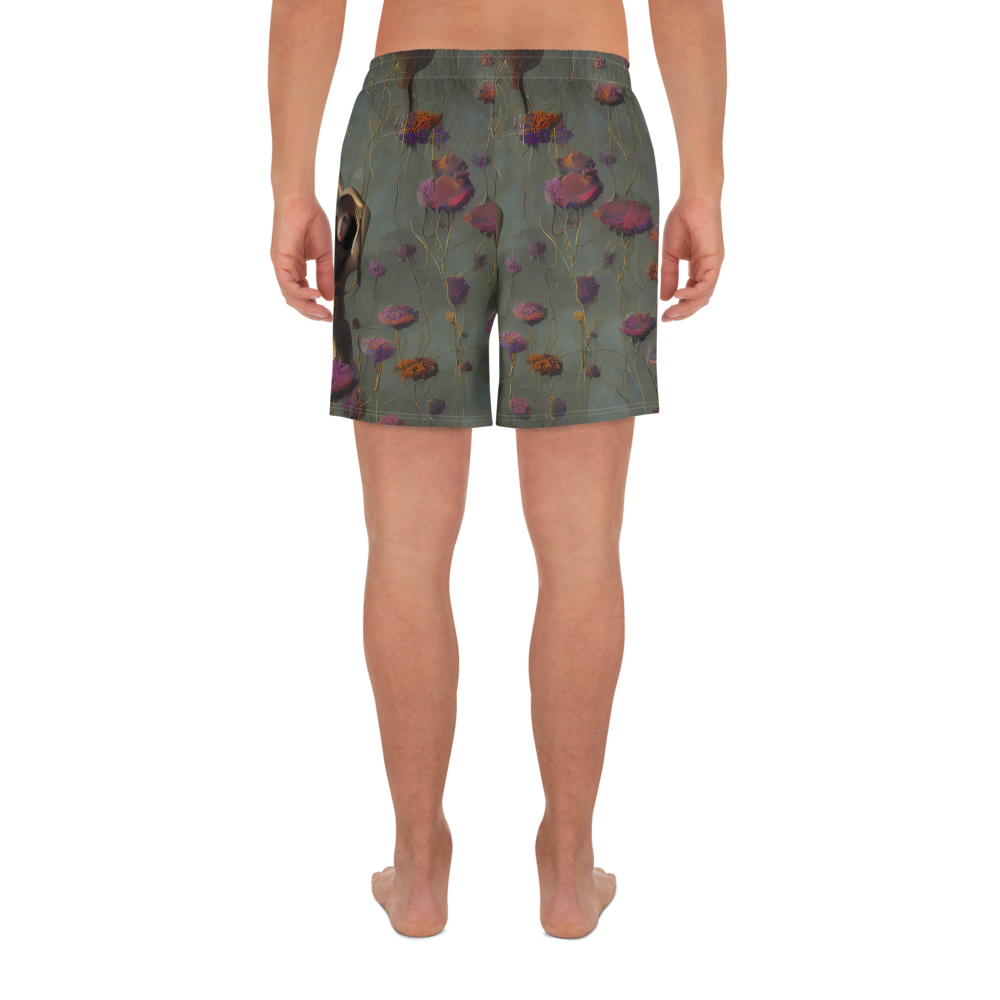Men's Athletic Shorts - Ethereal Bloom