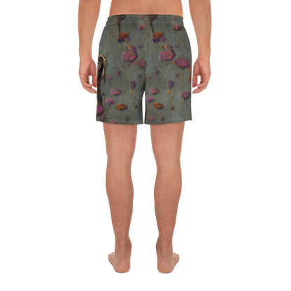 Men's Athletic Shorts - Ethereal Bloom