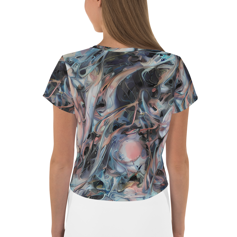 Women's Crop Tee - Daydream Cascade