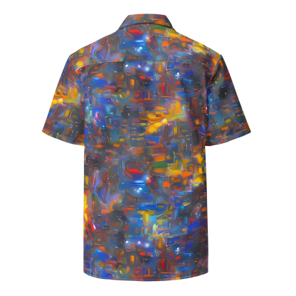 Button Shirt - Abstract Conflux