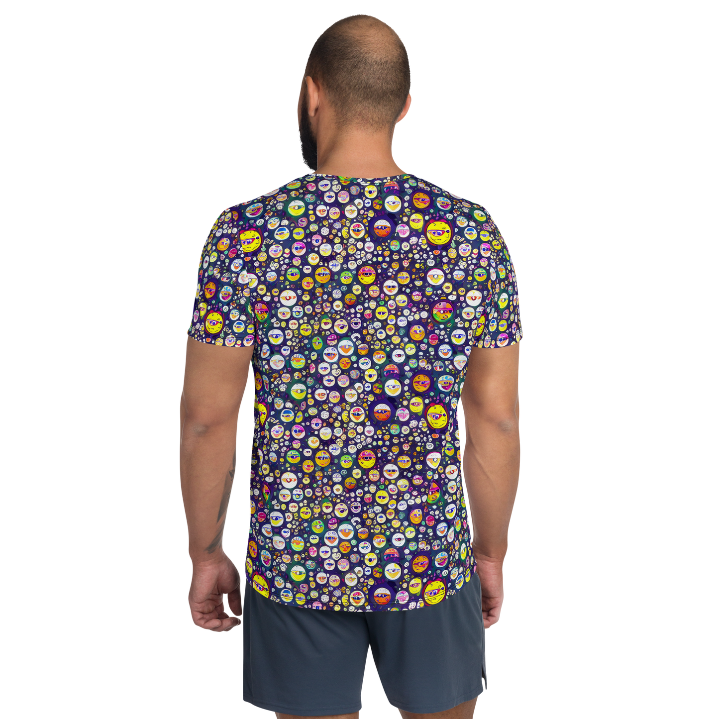 Men's Athletic T-Shirt - Whimsical Eyescape