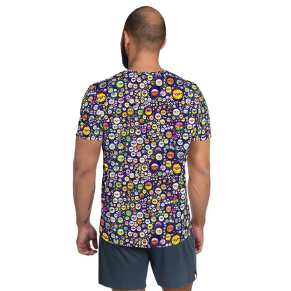 Men's Athletic T-Shirt - Whimsical Eyescape