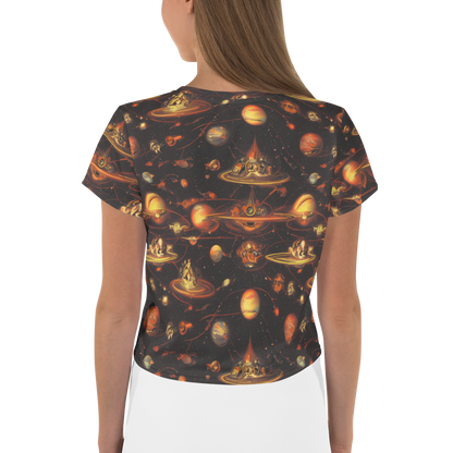 Women's Crop Tee - Murillo Vortex