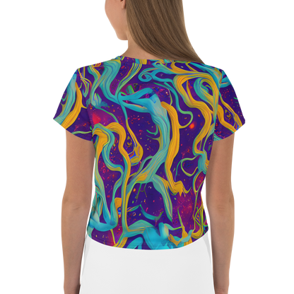 Women's Crop Tee - Etherial Entwine