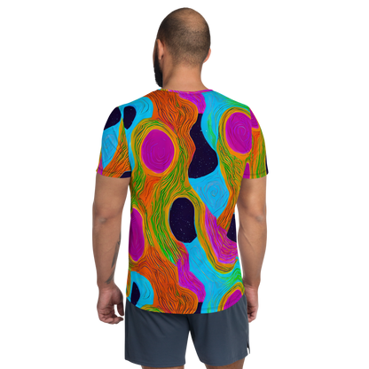 Men's Athletic T-Shirt - Galactic Harmony