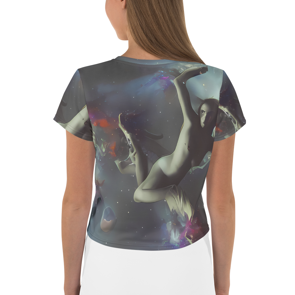 Women's Crop Tee - Cosmic Dancer