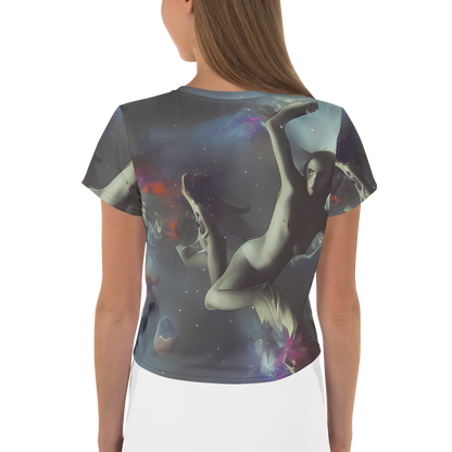 Women's Crop Tee - Cosmic Dancer