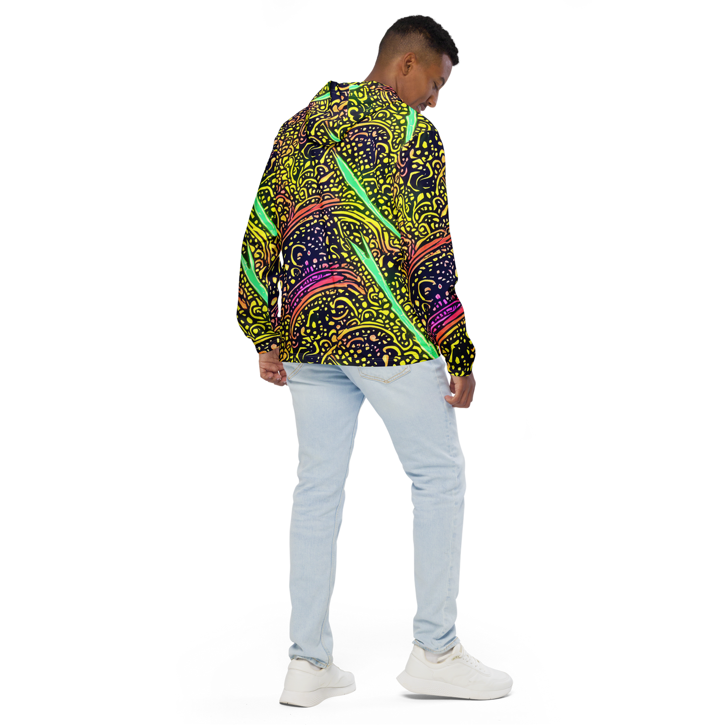 Men's Windbreaker - Isenbrant Illumination