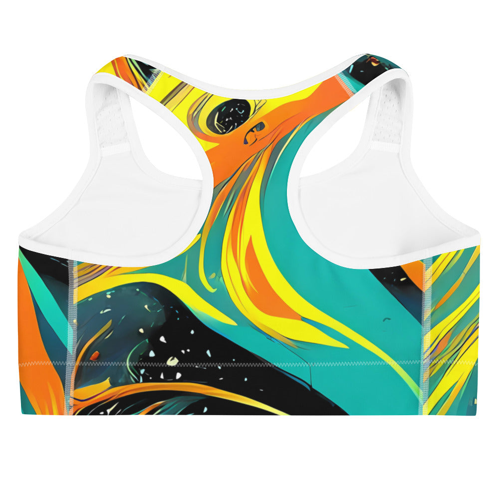 Sports Bra - Void Swirl