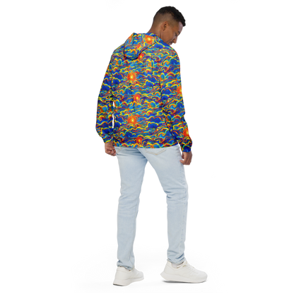 Men's Windbreaker - Chroma Ripple