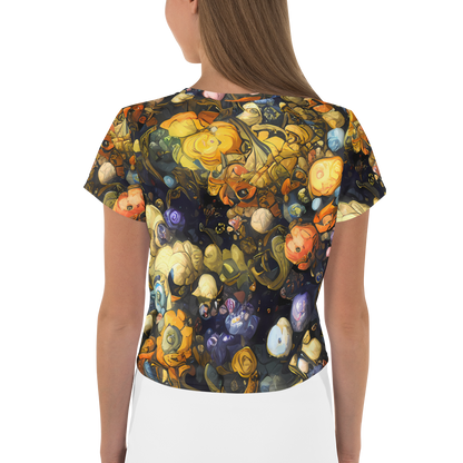 Women's Crop Tee - Baroque Blossom