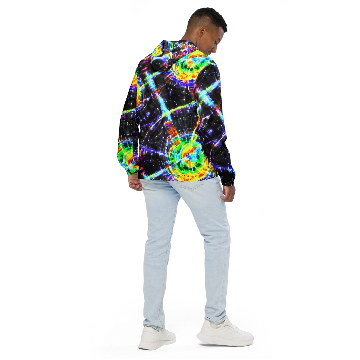 Men's Windbreaker - Hirschl's Vortex