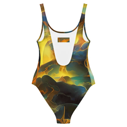 One-Piece Swimsuit - Ethereal Glow