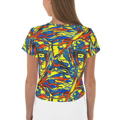 Women's Crop Tee - Cyberflow Circuit