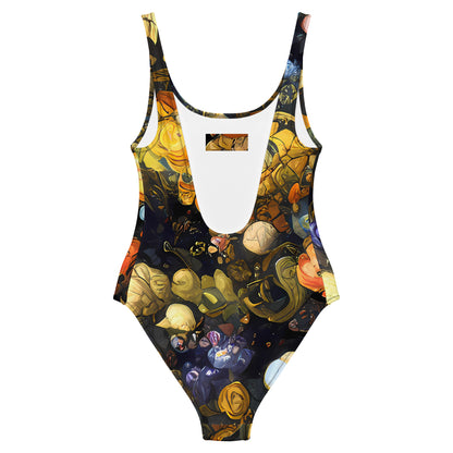 One-Piece Swimsuit - Baroque Blossom