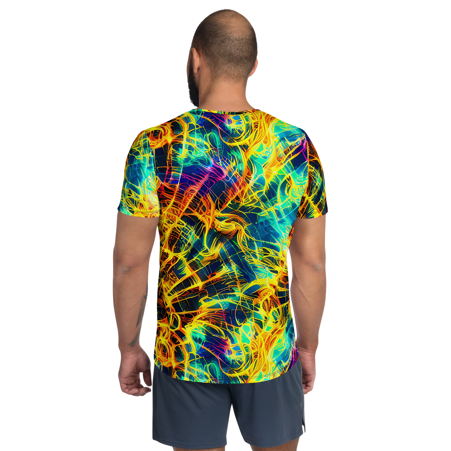 Men's Athletic T-Shirt - Kapp's Kaleidoscope