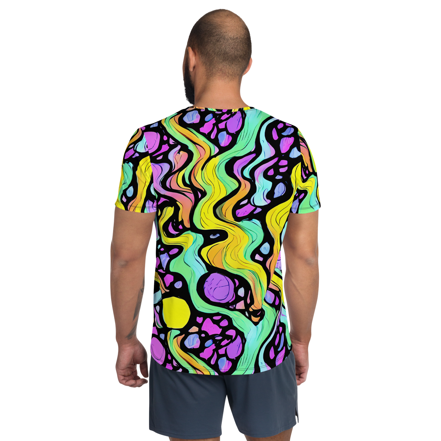 Men's Athletic T-Shirt - Sillman Swirl