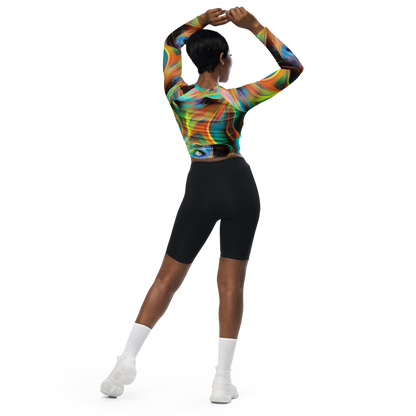 Long Sleeve Crop Top - Dreamweaver Fusion