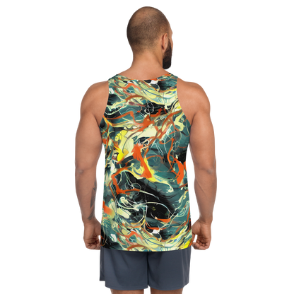 Men's Tank Top - Fluid Firestorm