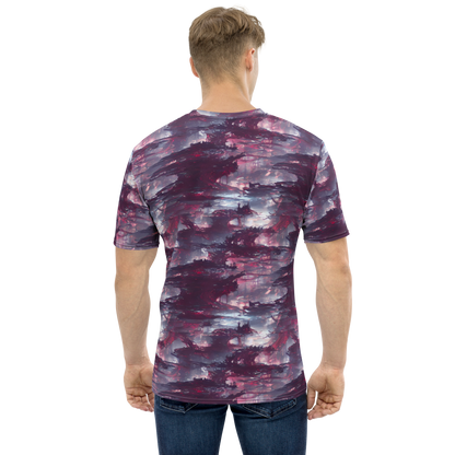 Men's Crew Neck T-Shirt - Twilight Fortresses