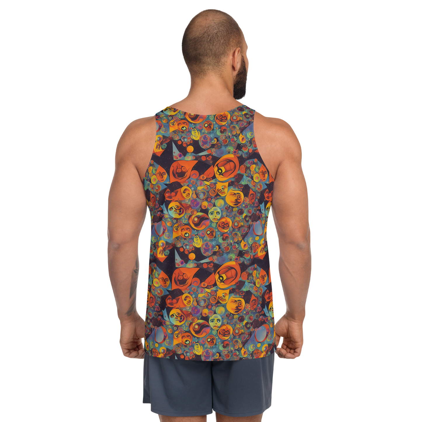 Men's Tank Top - Galactic Faces