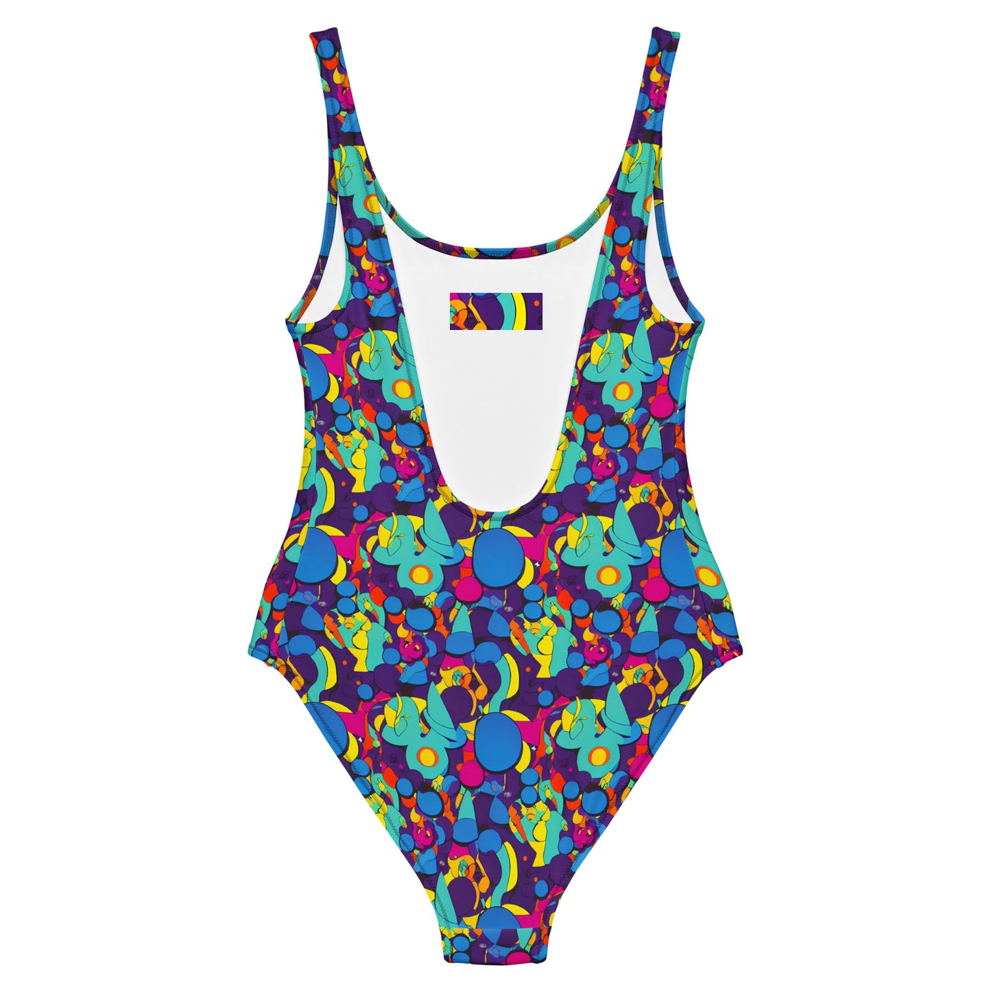 One-Piece Swimsuit - Psychedelic Harmony