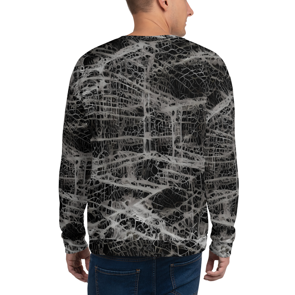 Sweatshirt - Monochrome Mesh