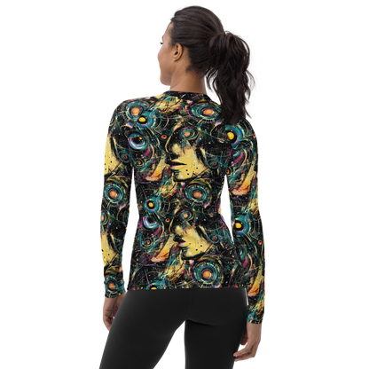 Women's Rash Guard - Celestial Echoes