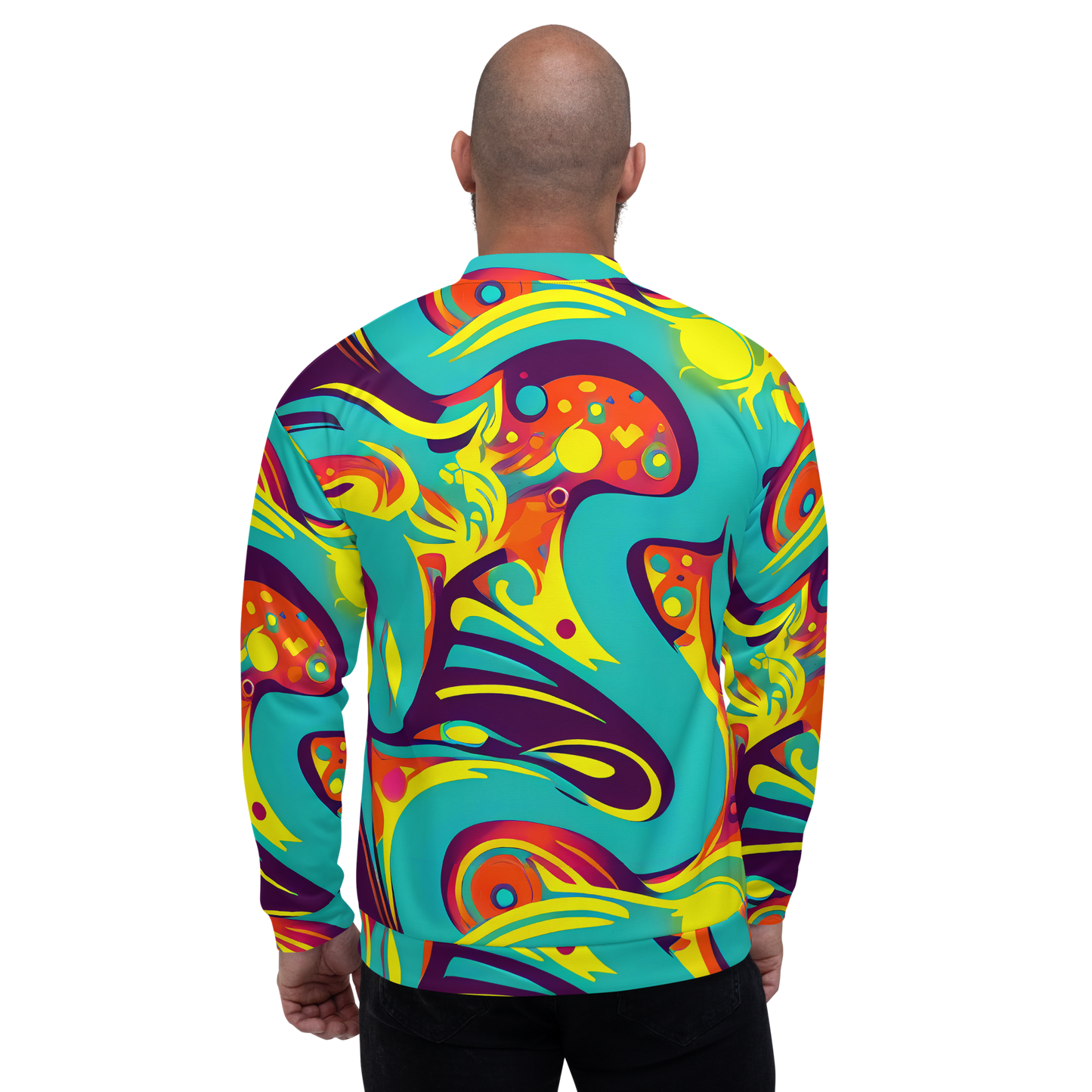 Bomber Jacket - Retro Ribbon
