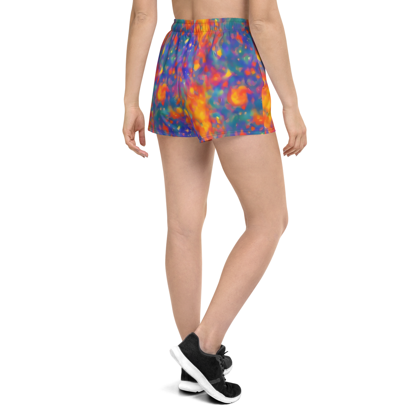 Women’s Athletic Shorts - Nolde Nebula