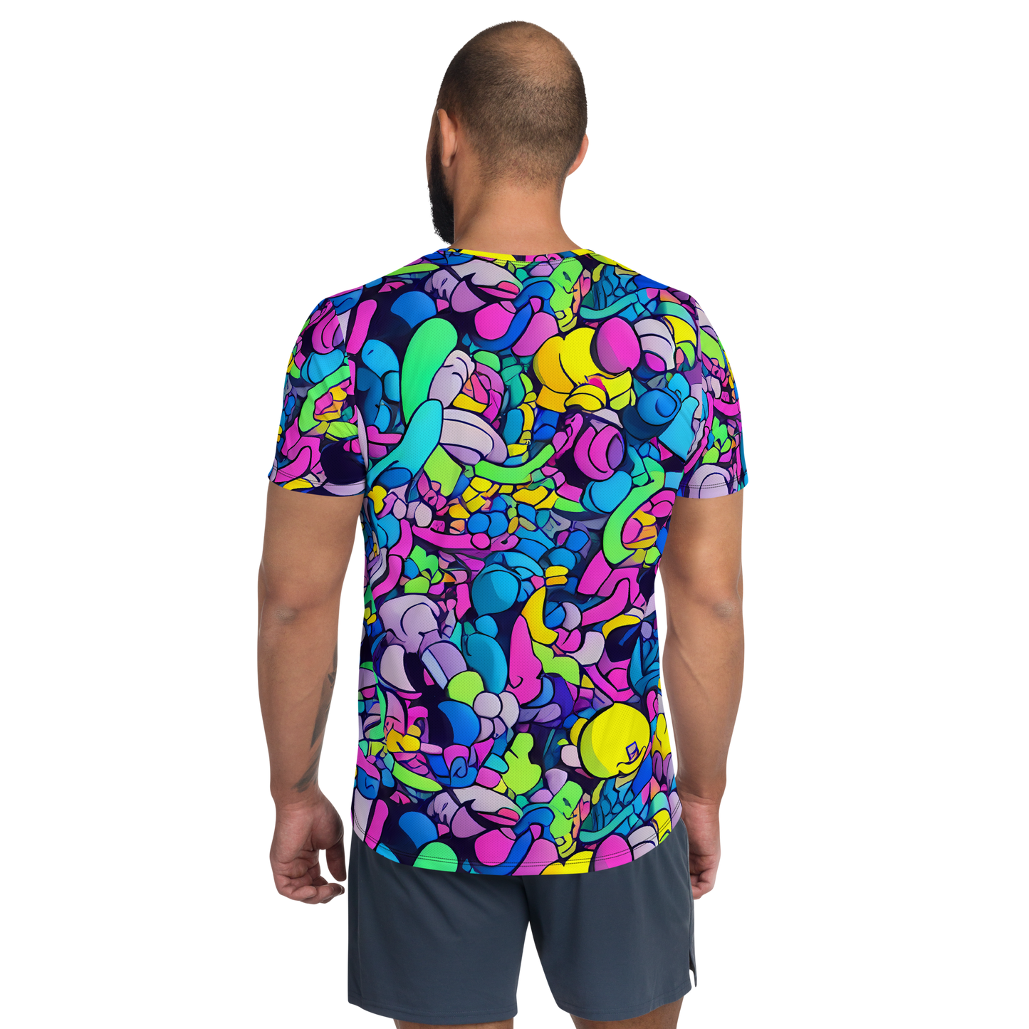 Men's Athletic T-Shirt - Radiant Revelation