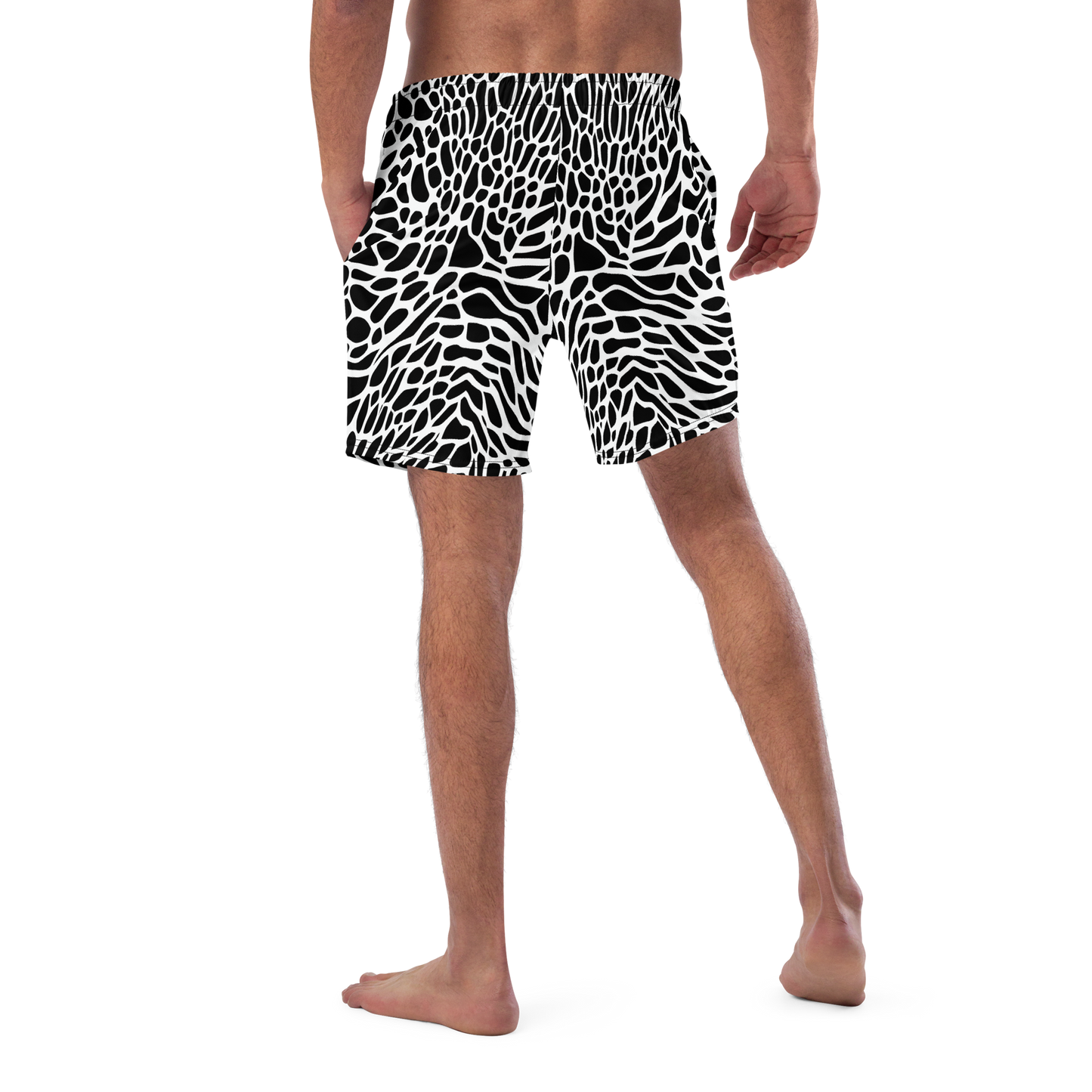 Swim Trunks - Monochrome Mystique