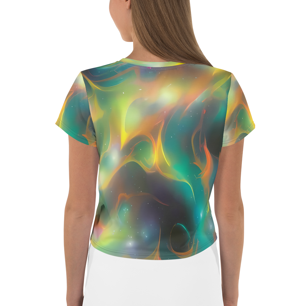 Women's Crop Tee - Cheng Wallis Whirl