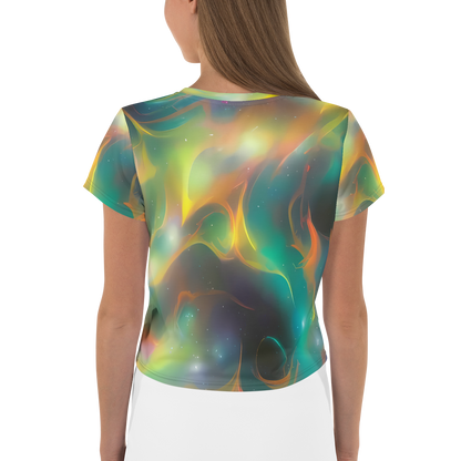 Women's Crop Tee - Cheng Wallis Whirl