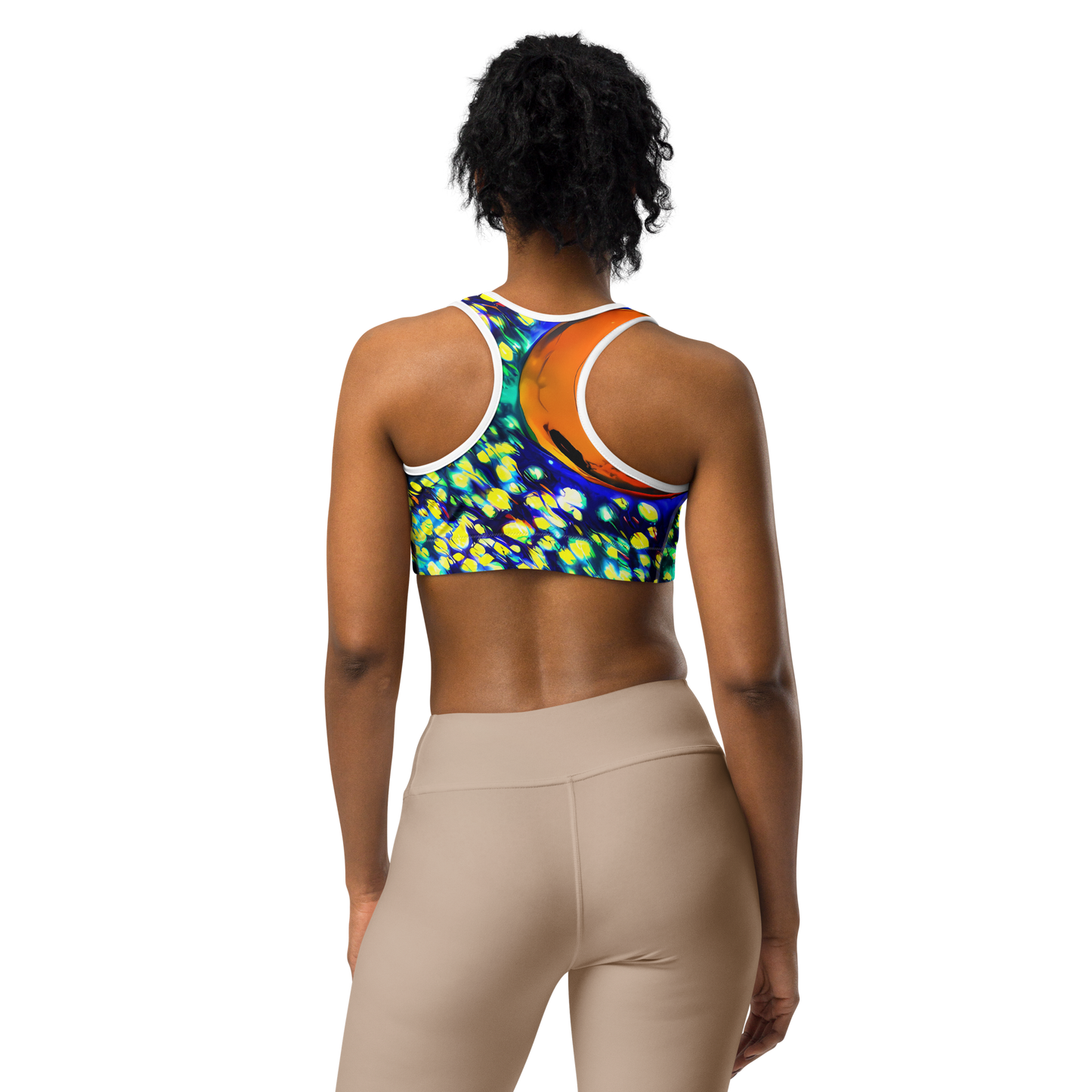 Sports Bra - Illuminated Whirl