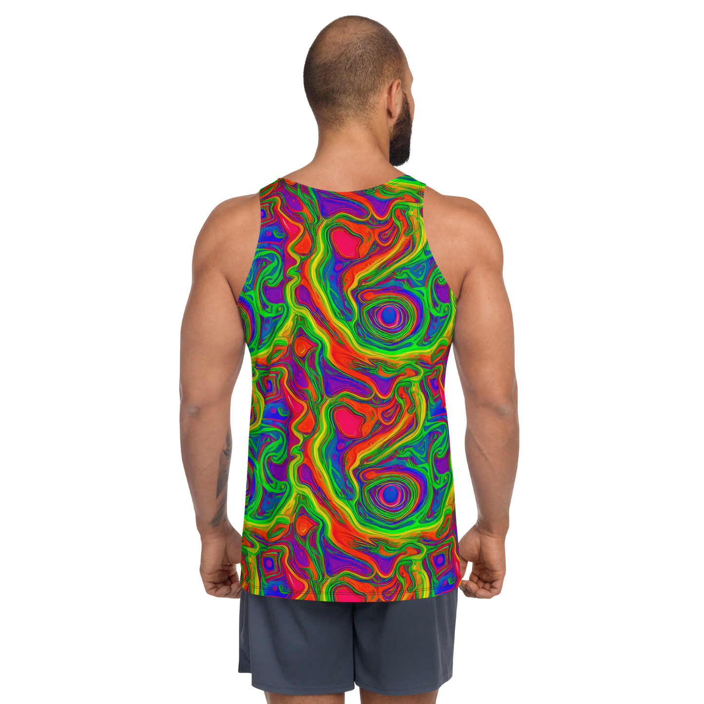 Men's Tank Top - Psychedelic Waves