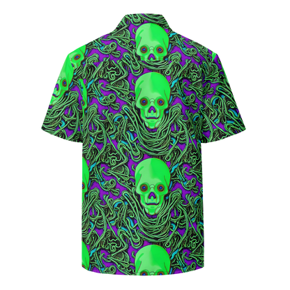 Button Shirt - Ghostly Labyrinth