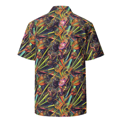 Button Shirt - Psychedelic Deep Space