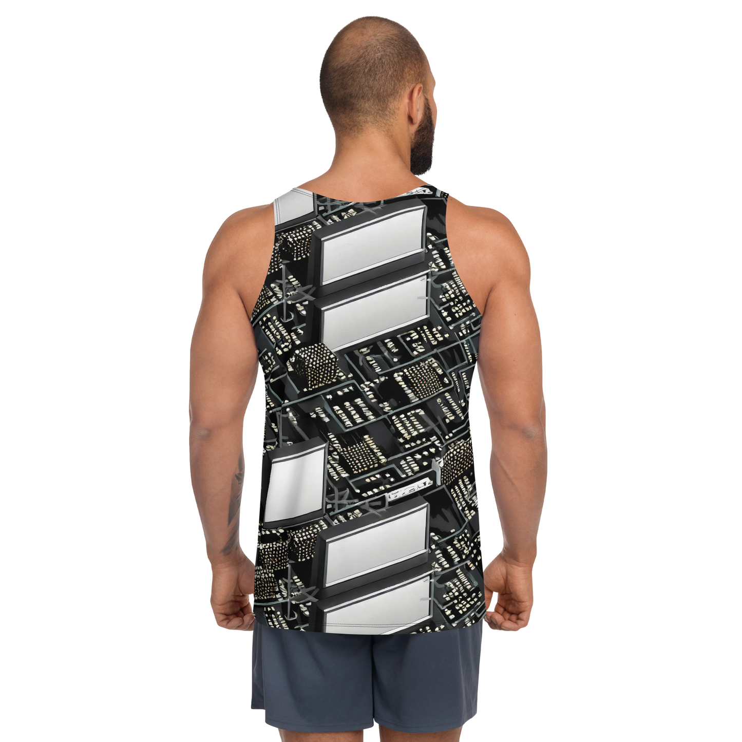 Men's Tank Top - Electro Essence