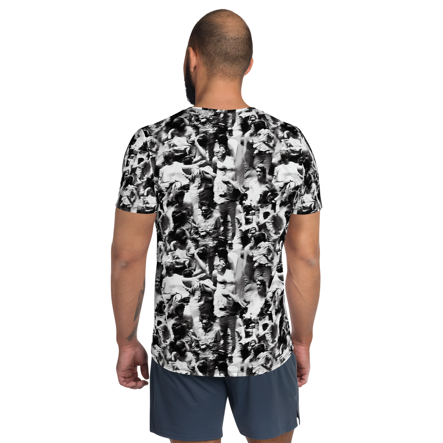 Men's Athletic T-Shirt - Timeless Echoes