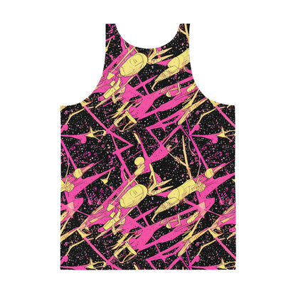 Men's Tank Top - Galaxy Graffiti